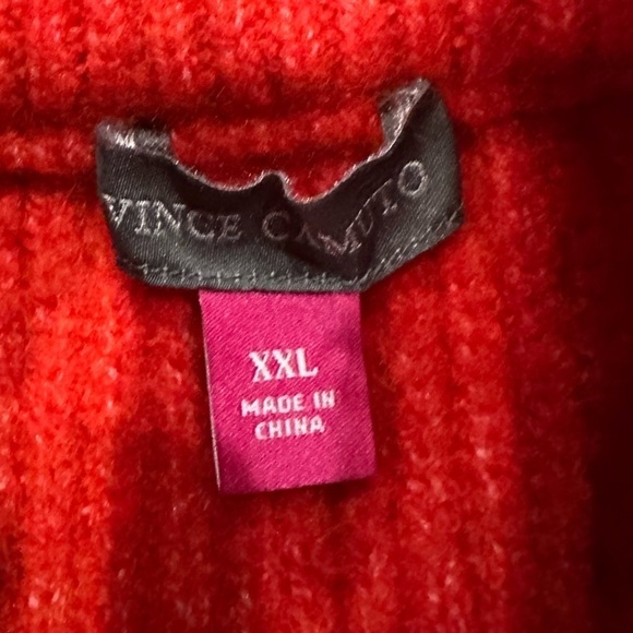 VINCE CAMUTO WOMENS HALF ZIP SWEATER, XXL - Picture 4 of 5